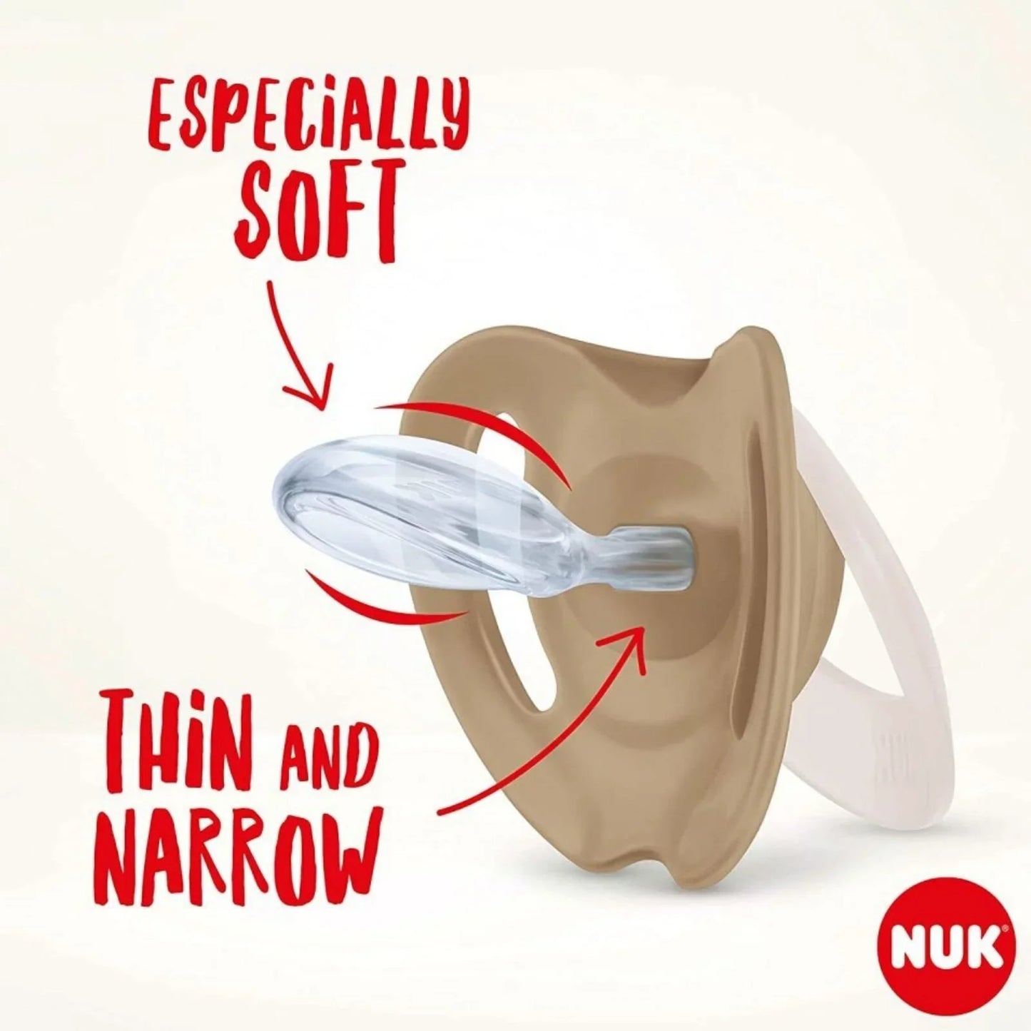 NUK Star Day & Night Soother 18-36 months Pack of 2 - Blue