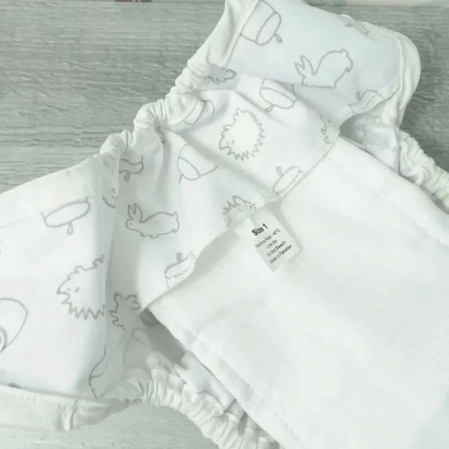 MuslinZ Washable Nappy Wrap - Woodland