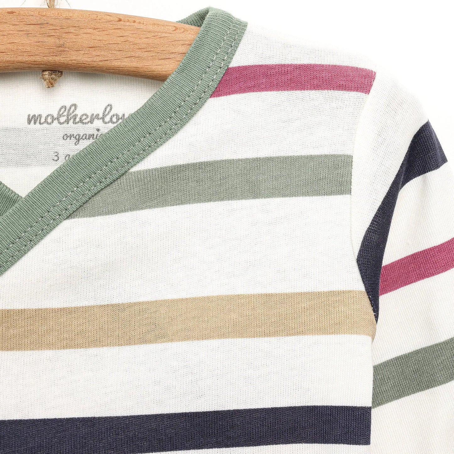 Motherlove Newborn Organic Sleeve Bodysuit - Beige