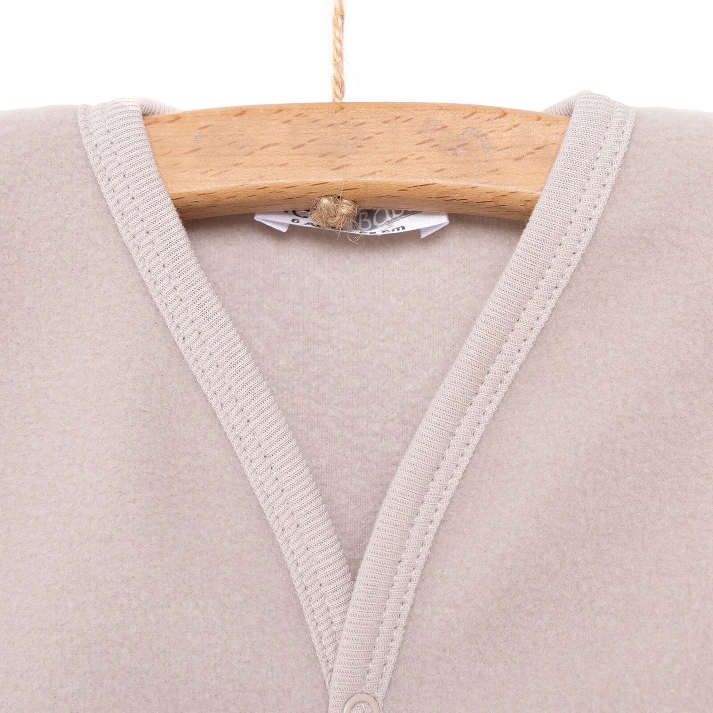 HelloBaby Basic Fleece Vest - Mink