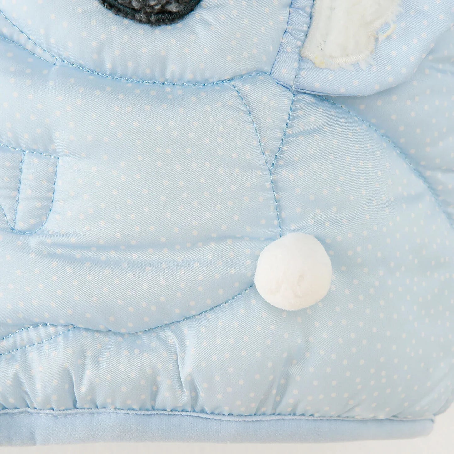 Midimod Baby Girl Coat with Ears - Blue