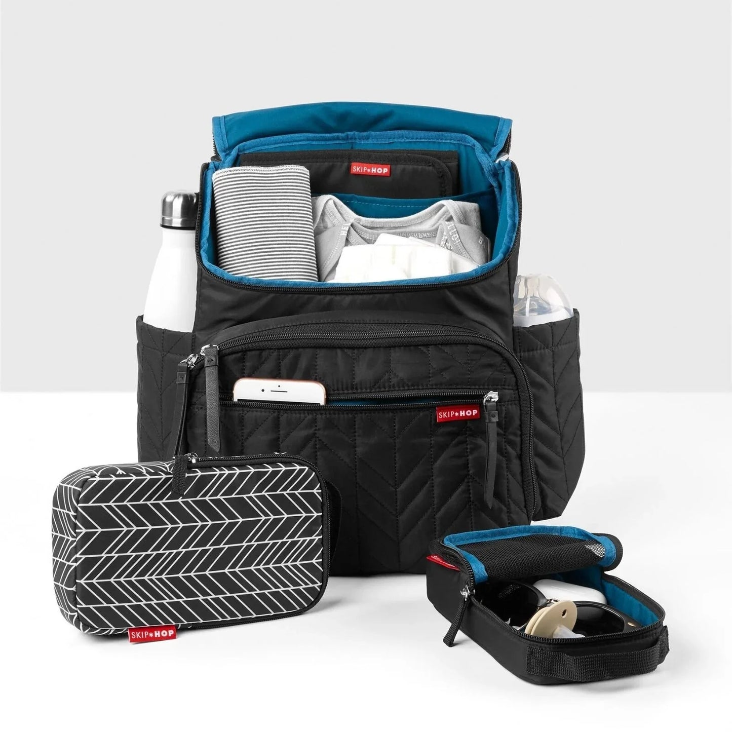 Skip Hop Forma Backpack Nappy Bag - Jet Black