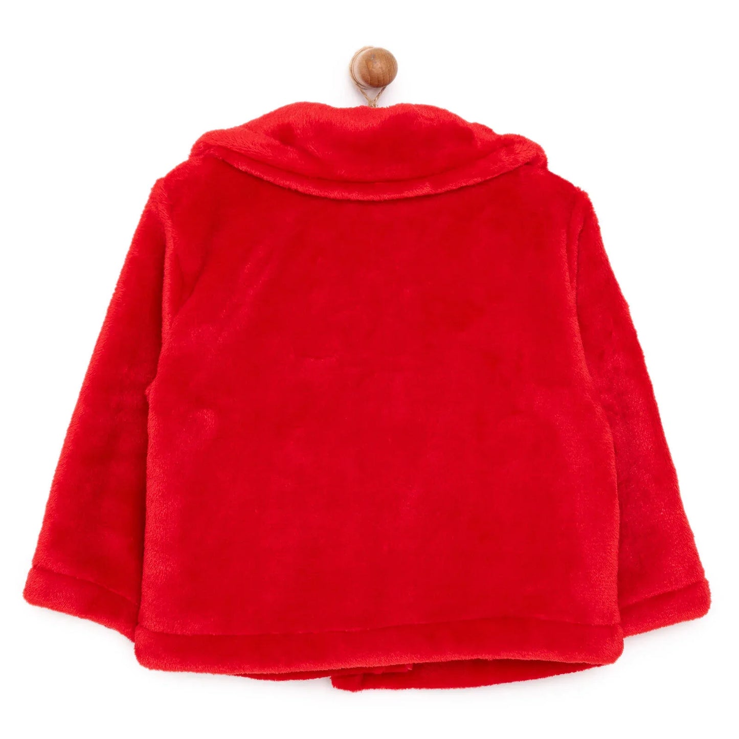 HelloBaby Basic Girl Welsoft Cardigan - Red