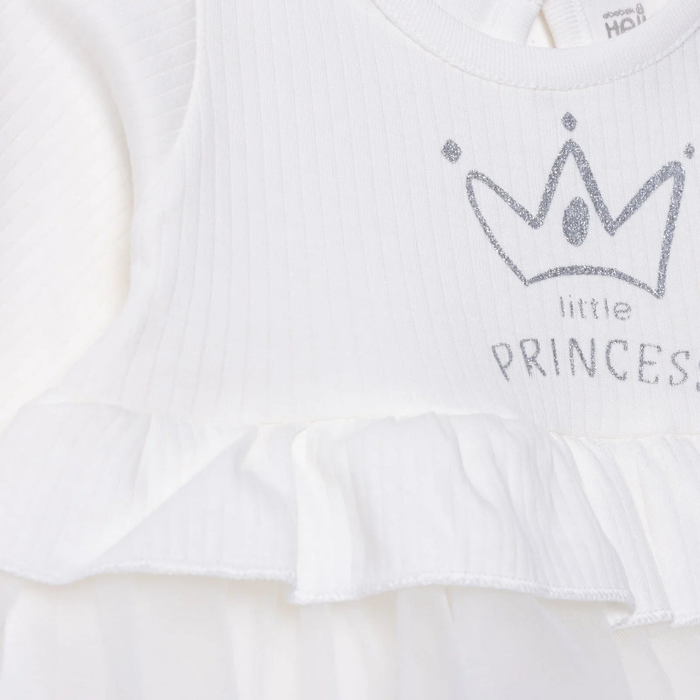 HelloBaby Newborn Dress - Ecru