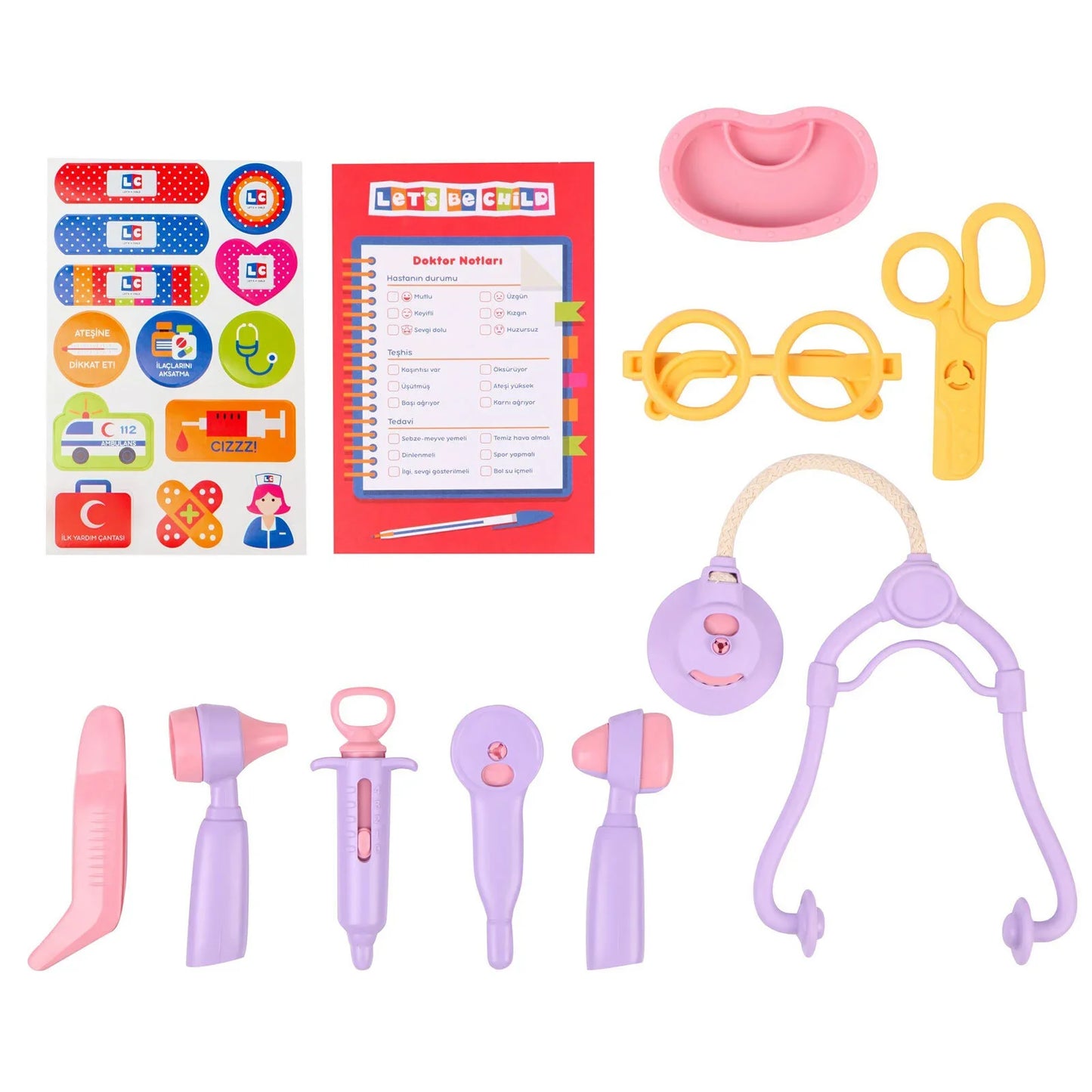 Let's Be Child Bag Doctor Set Assorted