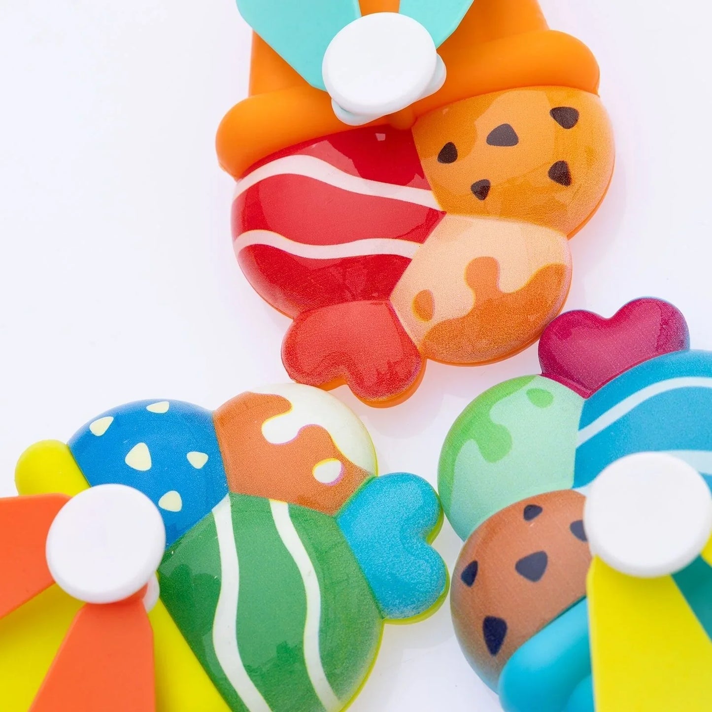 HZTB Ice Cream Hand Fan Assorted