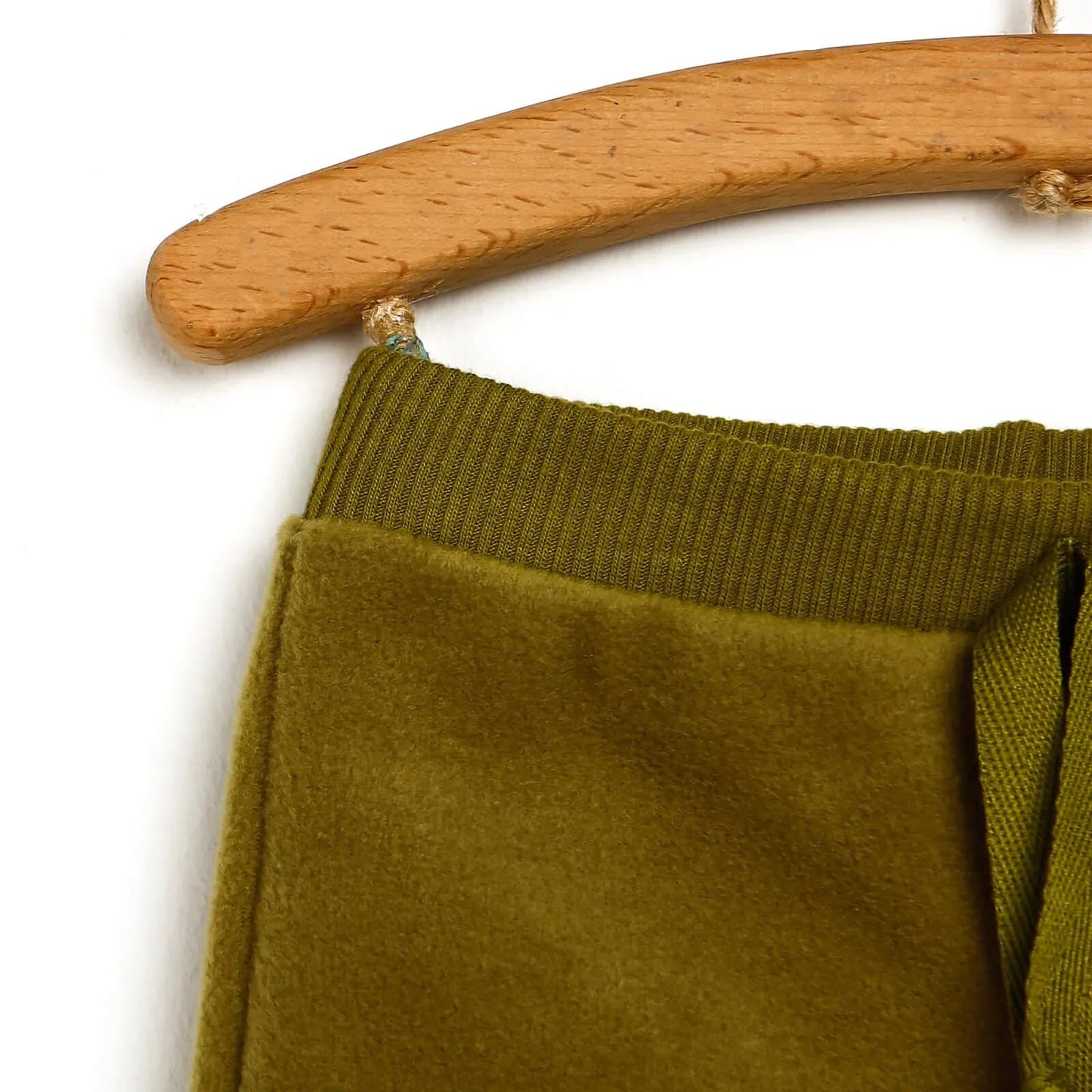 HelloBaby Basic Baby Boy Fleece Pants - Green