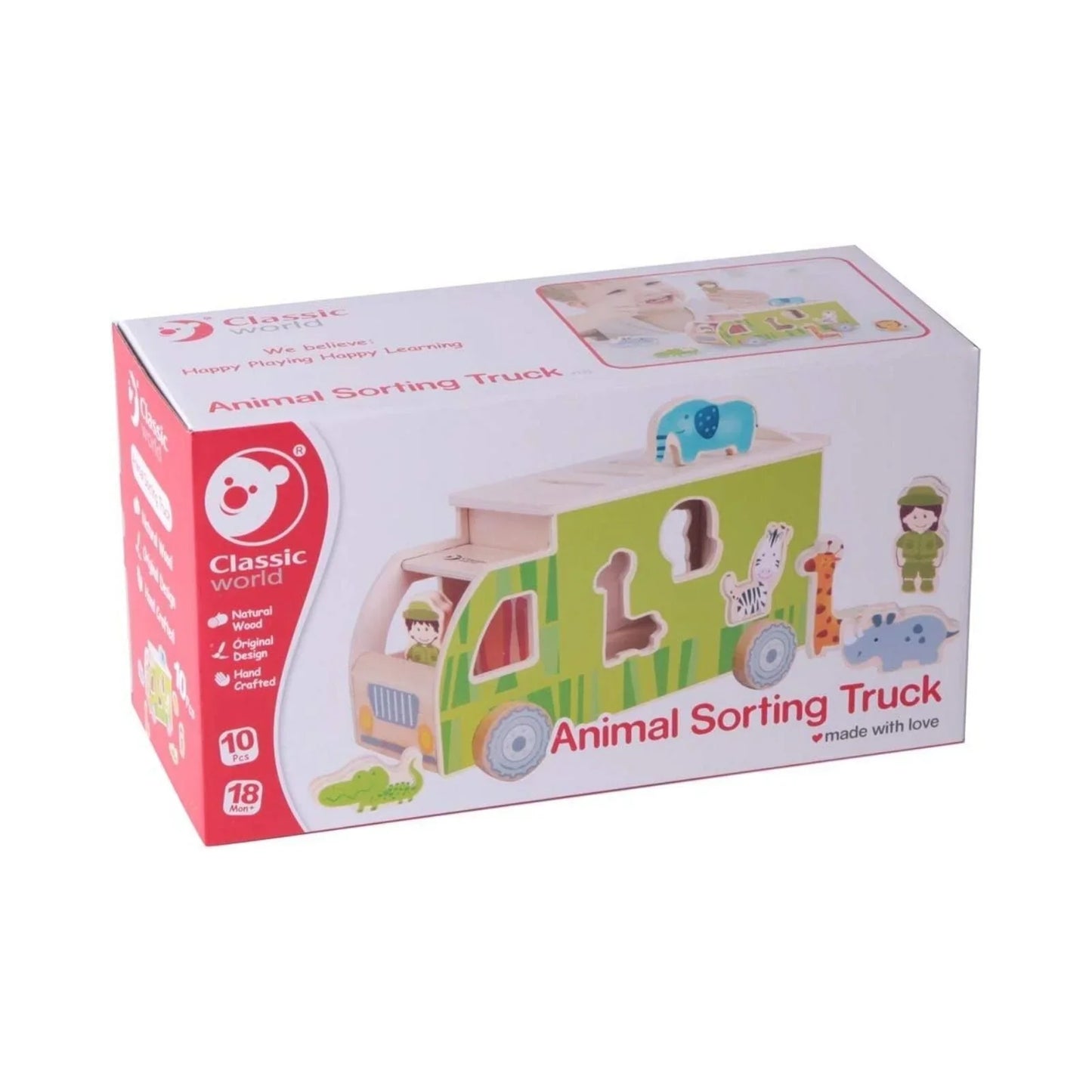 Classic World Animal Sorting Truck
