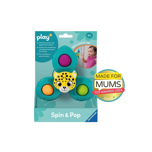 Play+ Spin & Pop Leopard