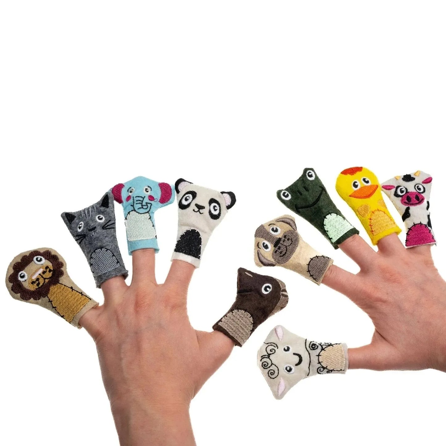 Finger Puppets - 10 Animals