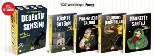 Dedektif Sensin (4 Kitap Takımı)