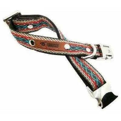 Designer Paws: Stylish Handcrafted Cotton Collar for Medium Dogs-2
