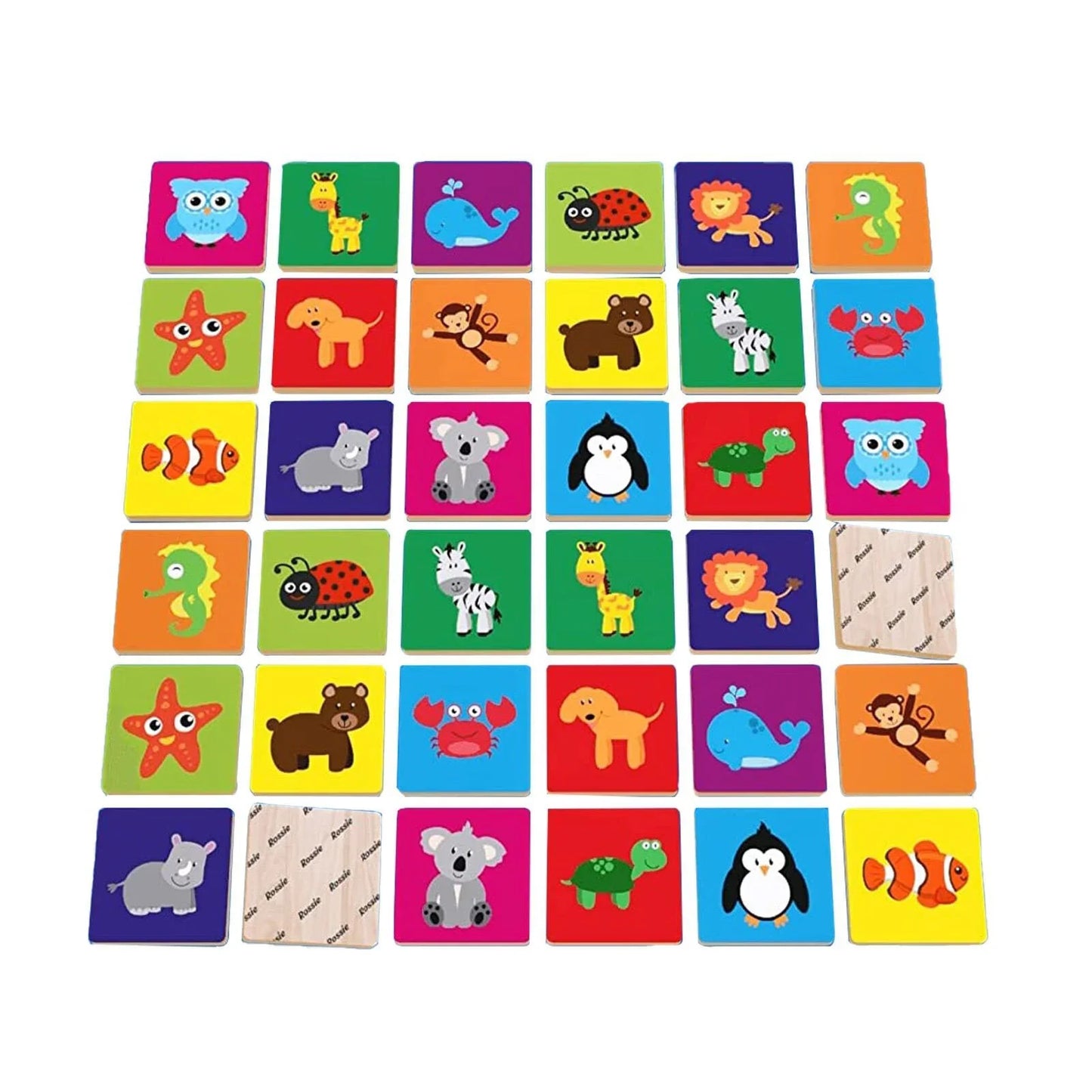 Rossie Wood Memory Game