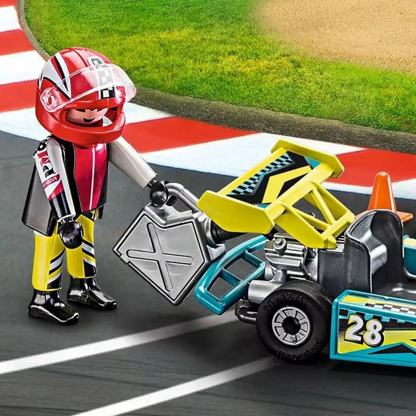 Playmobil Action Go-Kart Racer Small Carry Case 9322
