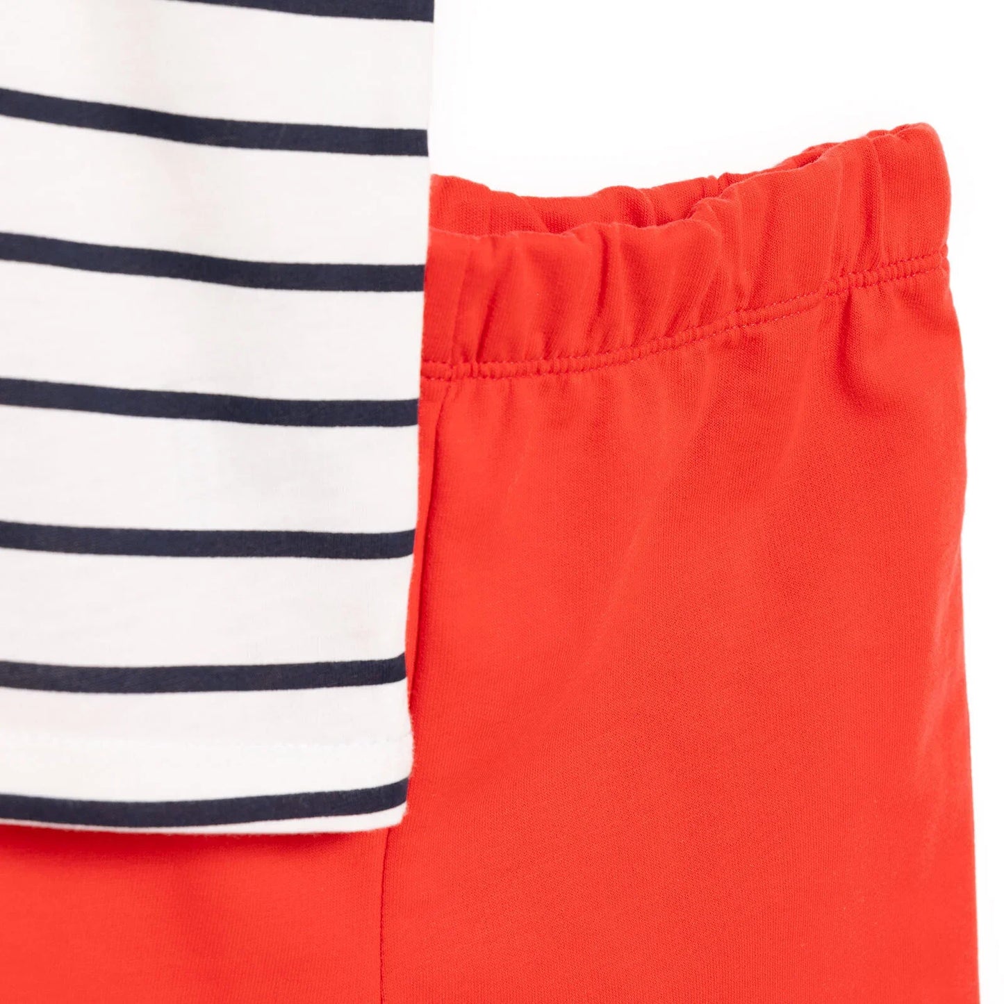 HelloBaby Motto Boy Boy Tshirt-Short - Ecru