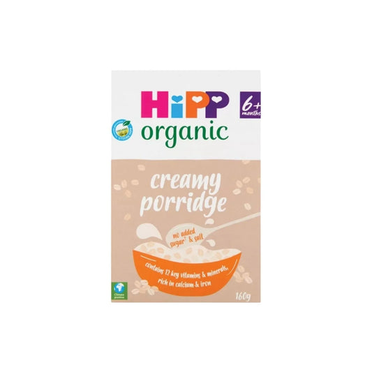 HiPP Organic Creamy Porridge Baby Cereal 6+ months 160g