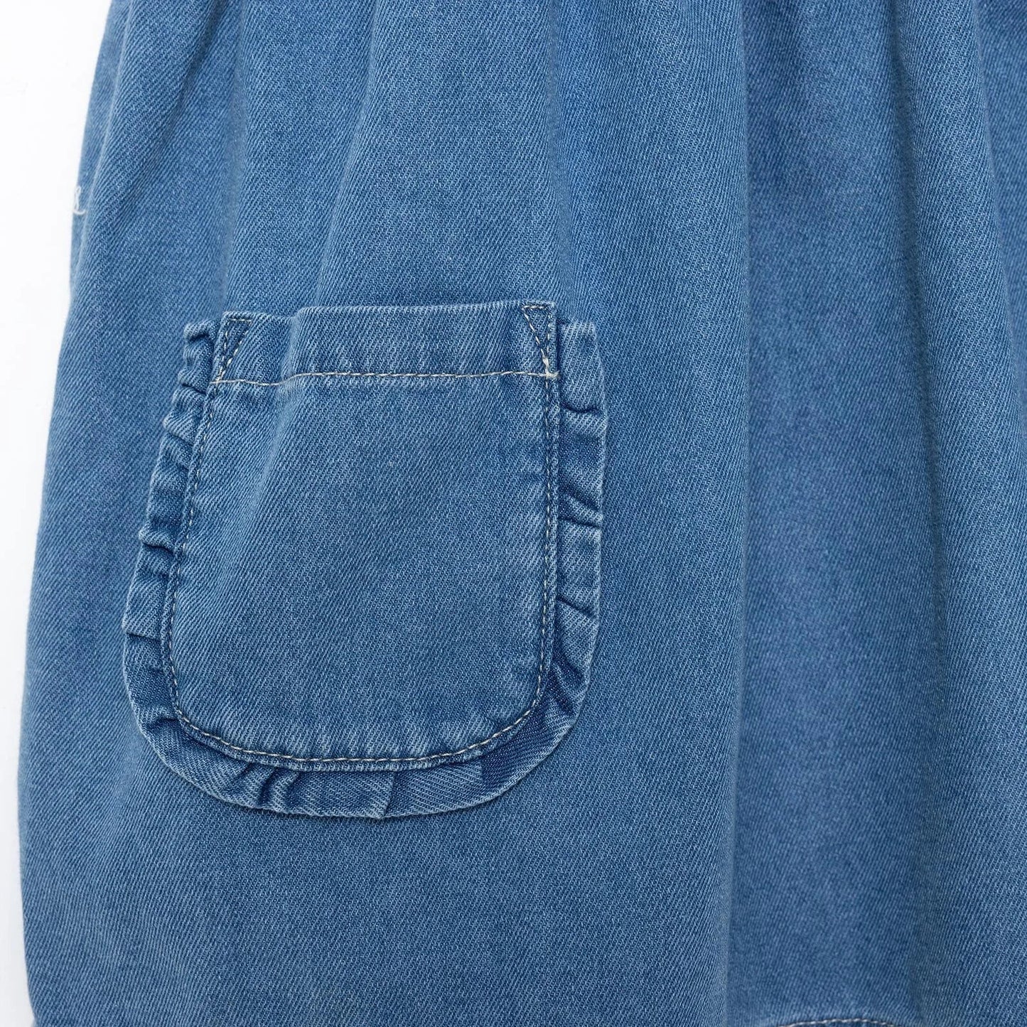 HelloBaby Spring Memories Girl Dress - Indigo