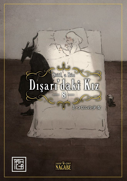 Dışarıdaki Kız 8 – Nagabe – Athica Yayınları – kitap kapağı