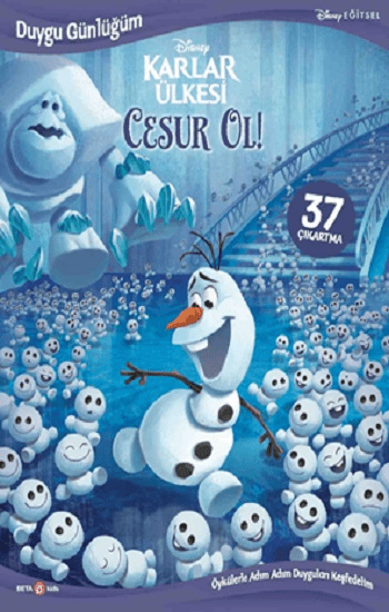 Disney -Duygu Günlüğüm Karlar Ülkesi Cesur Ol! - Beta Kids Kitap