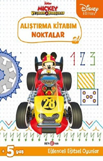 Disney Eğitsel Mickey und Çılgın Yarışçılar Alıştırma Kitabım Noktalar
