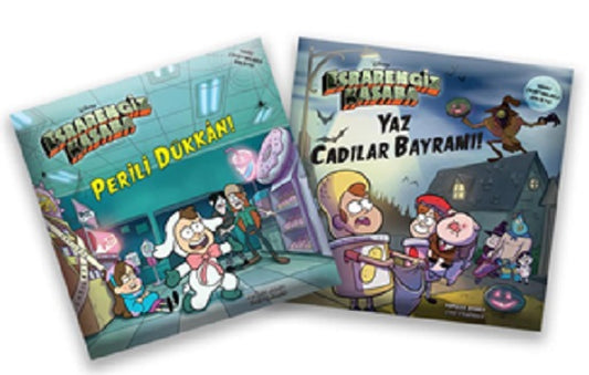 Disney Esrarengiz Kasaba Çıkartmalı Hikaye Seti 2 Kitap