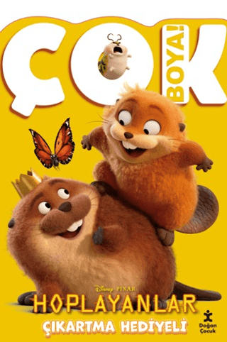 Disney Hoplayanlar;Çok Boya! Çıkartmalı Dev Boyama Kitabı - Doğan Çocuk Kitap