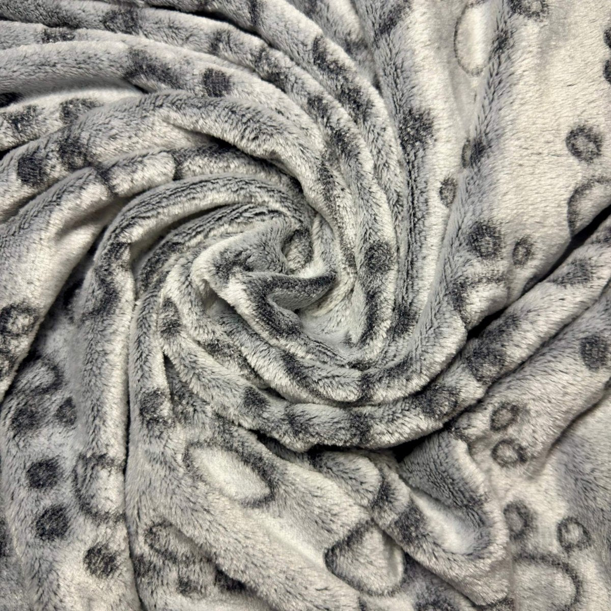 Dog Blanket - Grey Paws - mezetto PupClub Couture PupClub Couture