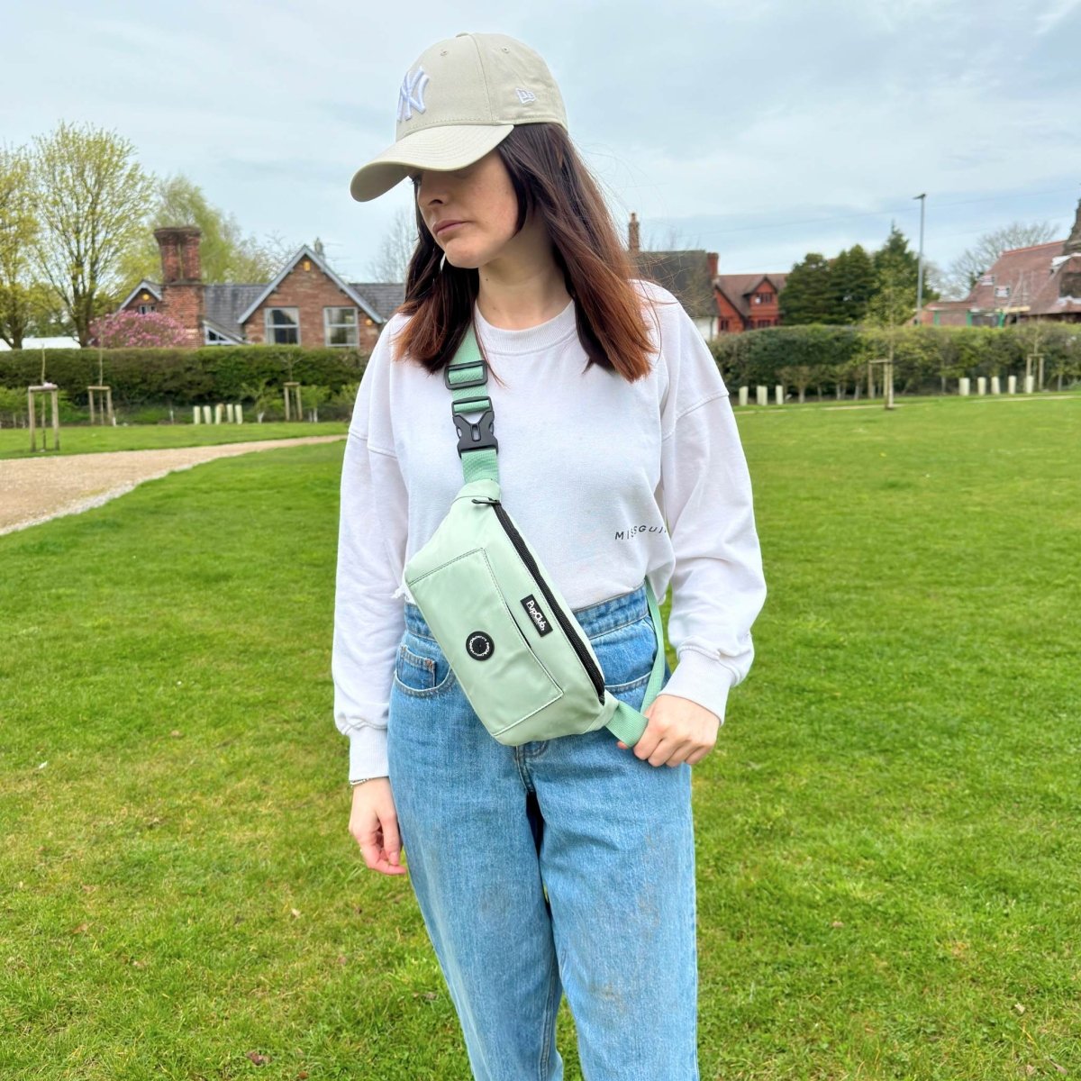 Dog Walking Bum Bag - Sage Green - mezetto PupClub Couture PupClub Couture