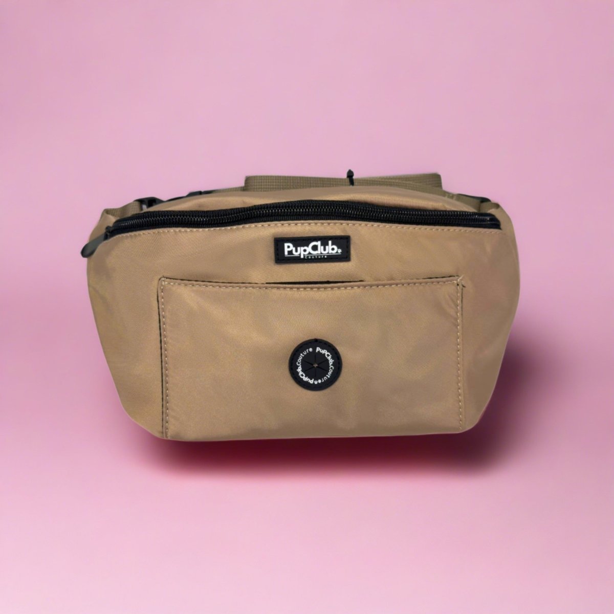 Dog Walking Bum Bag - Tan - mezetto PupClub Couture PupClub Couture