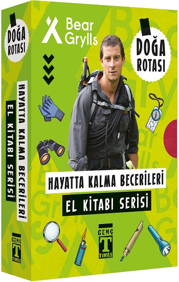 Doğa Rotası - Hayatta Kalma Becerileri El Kitabı Serisi Set 2 (6 Kitap Kutulu)