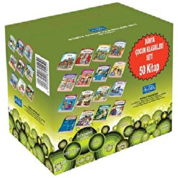 Dünya Çocuk Klasikleri Seti (50 Kitap Takımı)