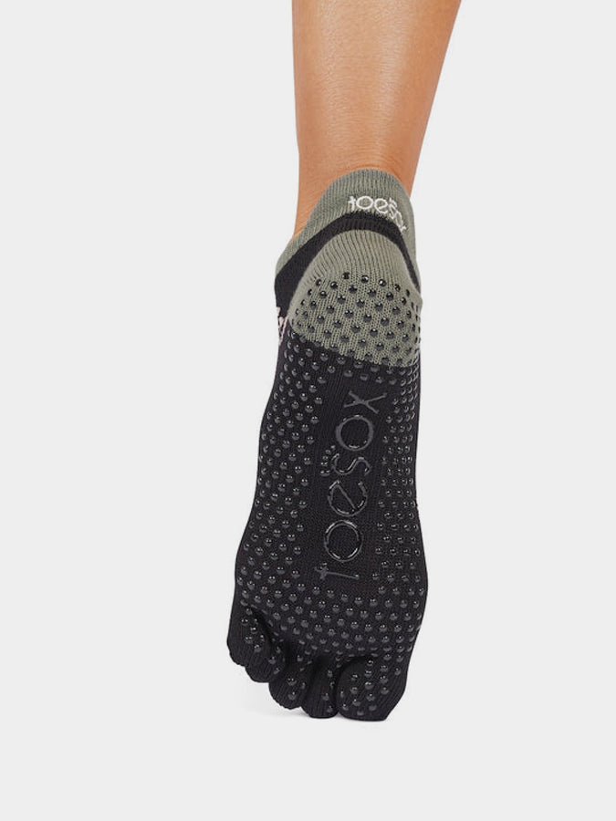 ToeSox Low Rise Full Toe Women's Yoga Grip Socks