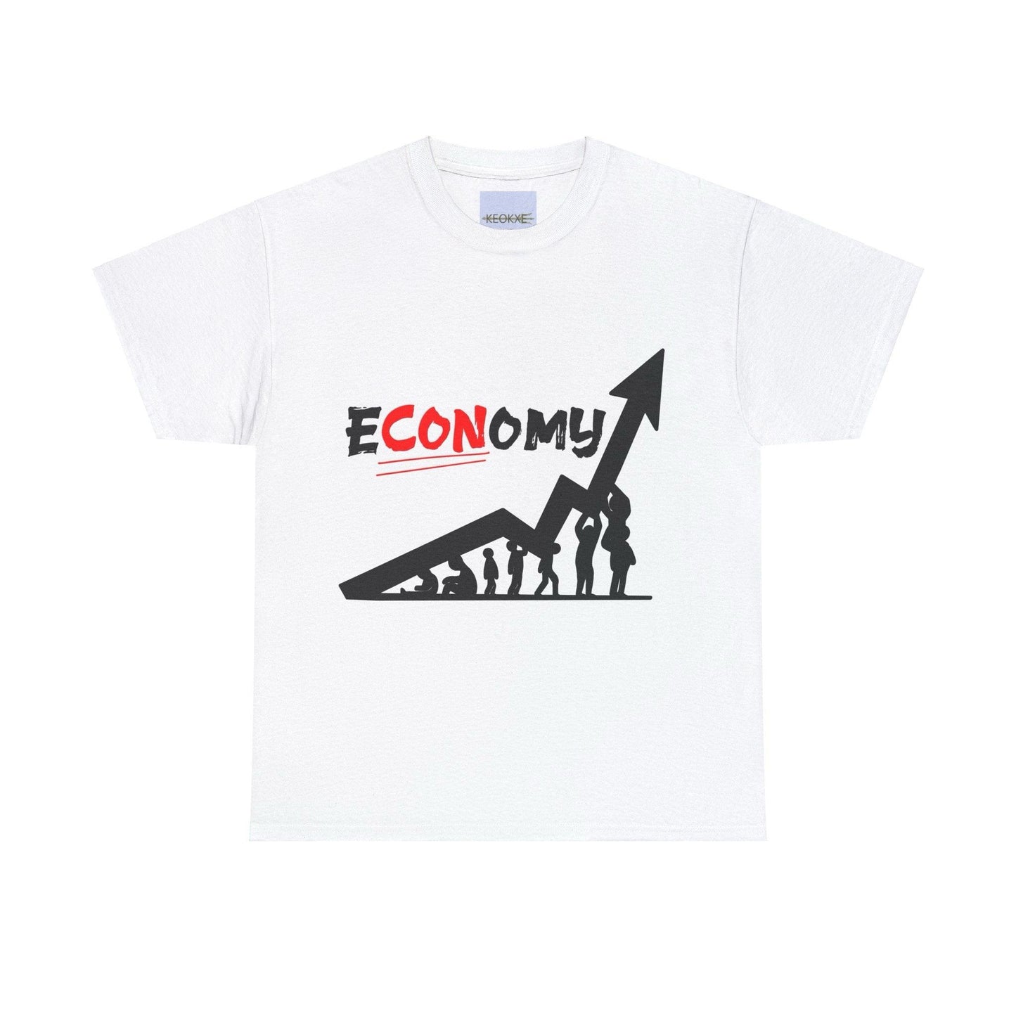 E - CON - omy T-Shirt – Satirical Bold Statement Tee - mezetto KEOLIX KEOLIX