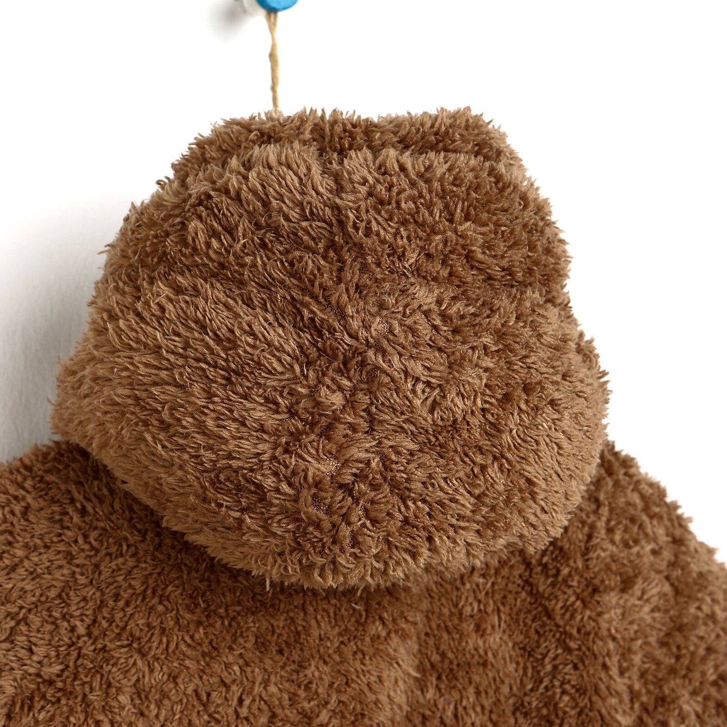 Verscon Welsoft Footed Jumpsuit - Brown