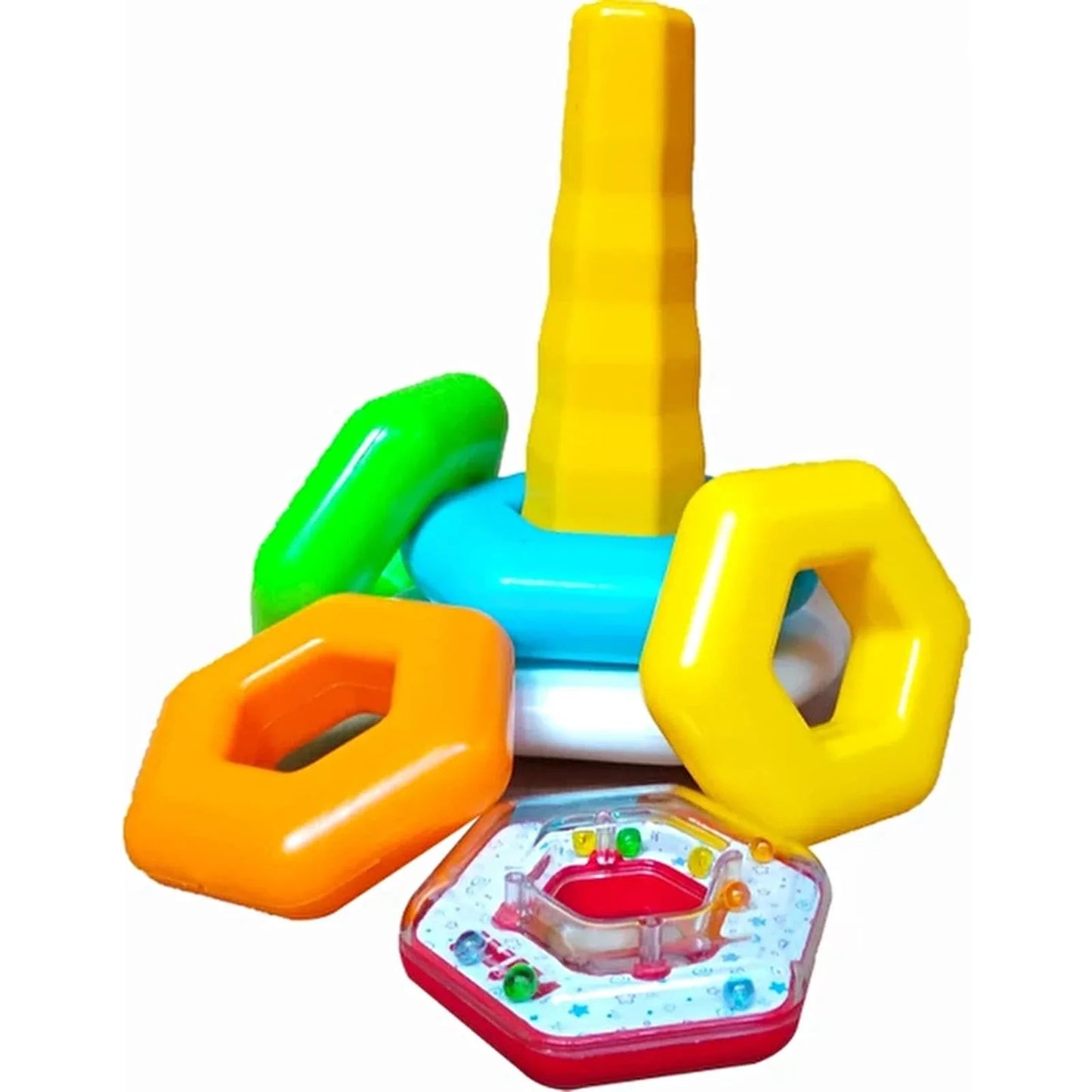 Kiki Rattle Hexagen Rings