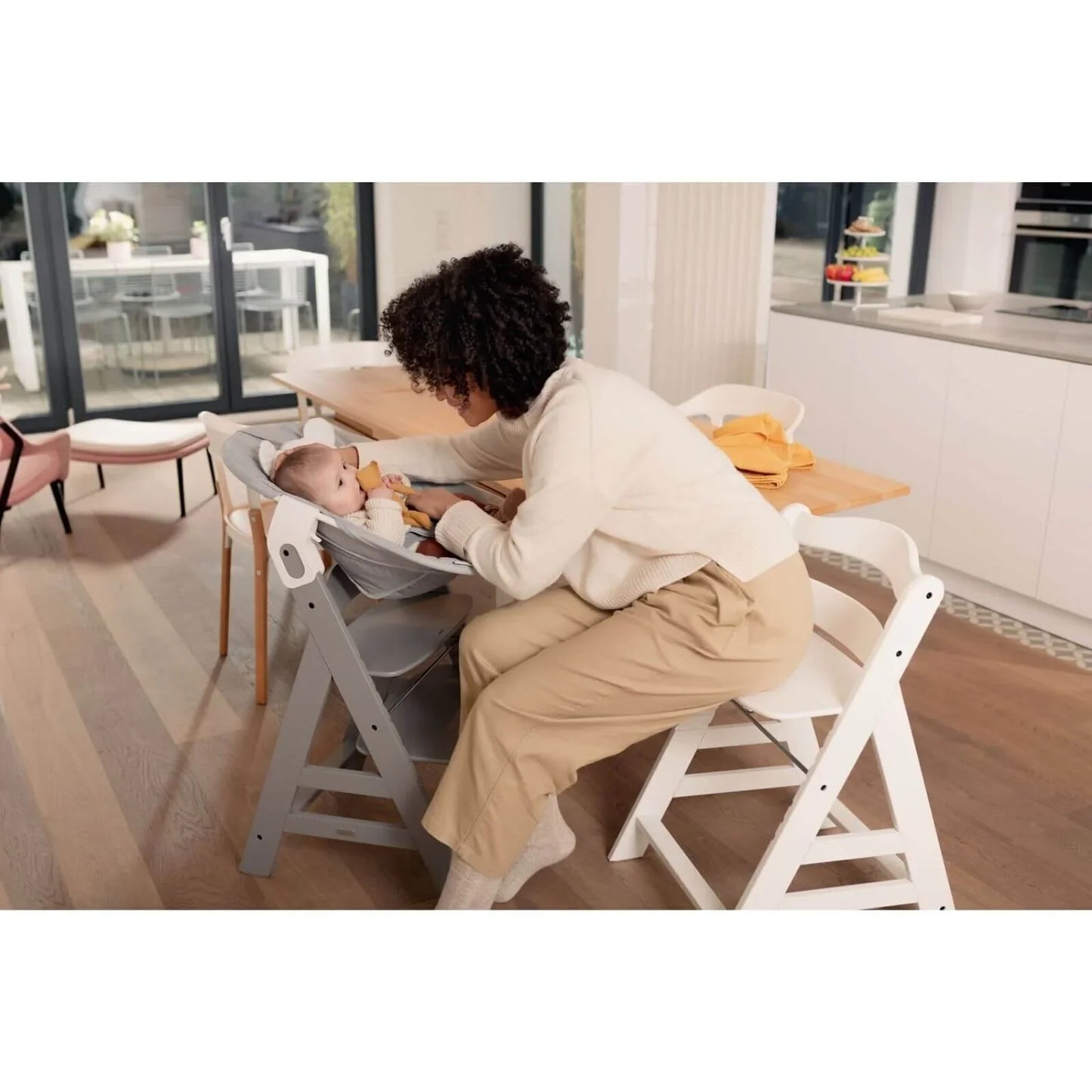 Hauck Alpha Bouncer 2-in-1 - Beige Bloom