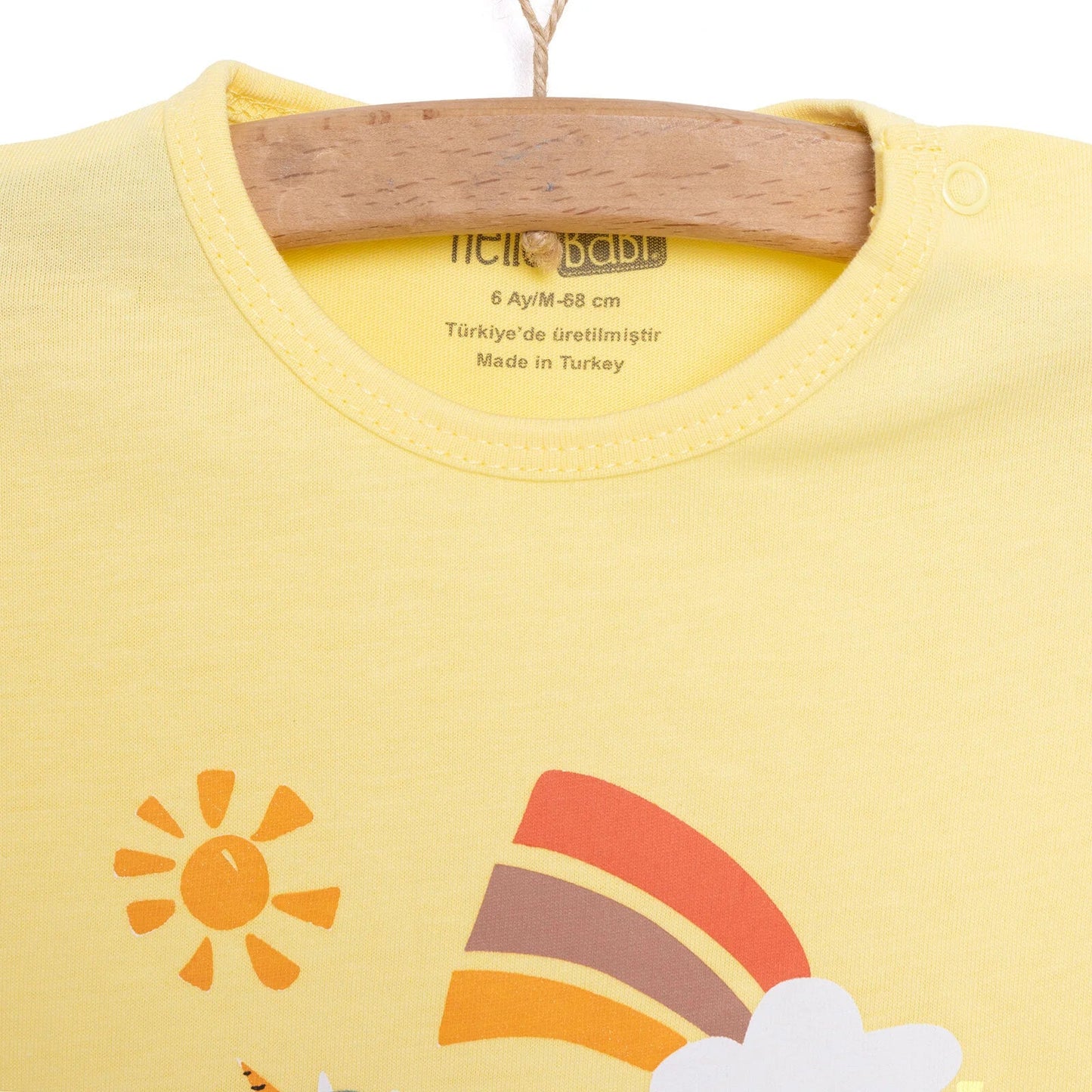 HelloBaby Baby Girl  Short Jumpsuit - Yellow