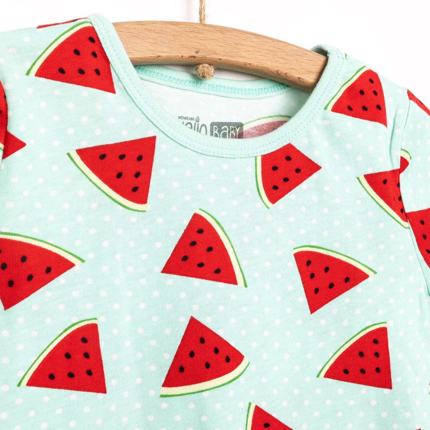 HelloBaby Baby Girl Short Sleeve Pyjamas Set - Blue