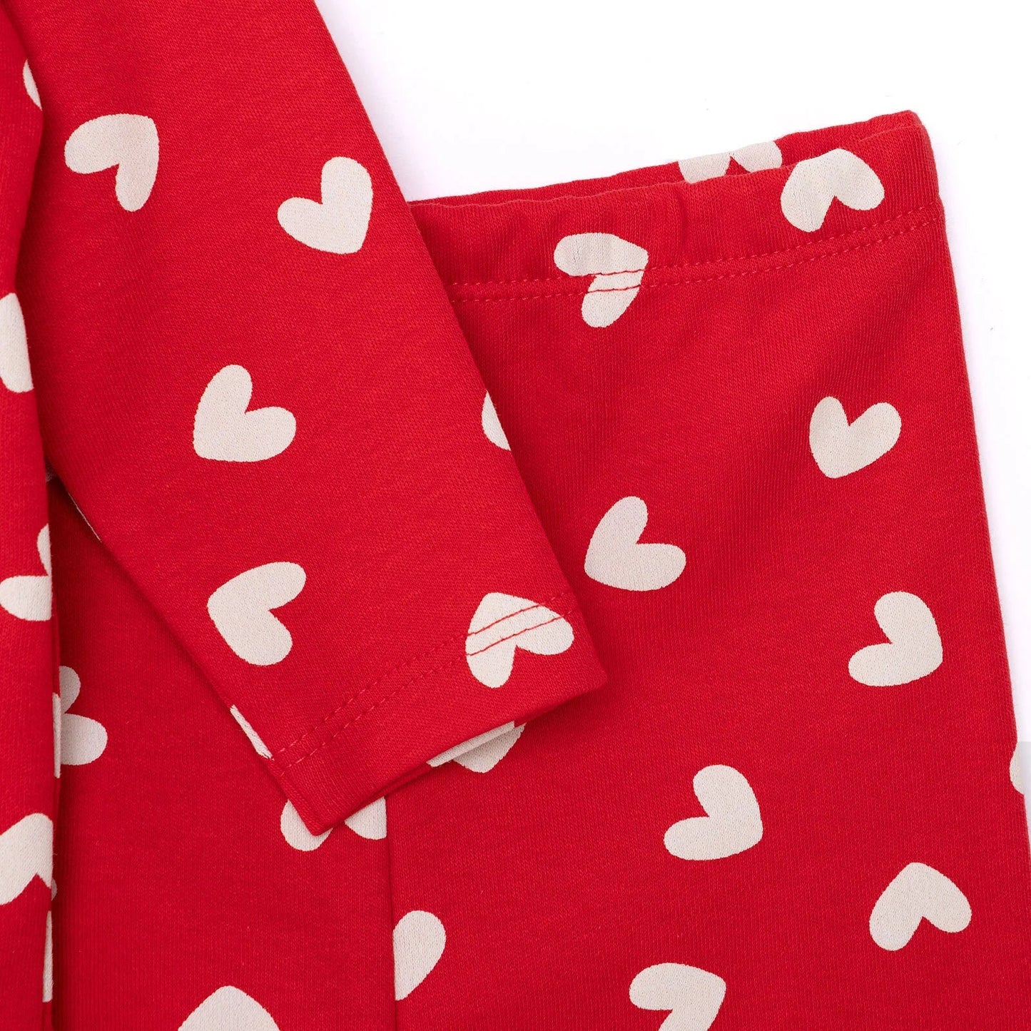 HelloBaby Girl Long Sleeve Pyjamas Set - Red