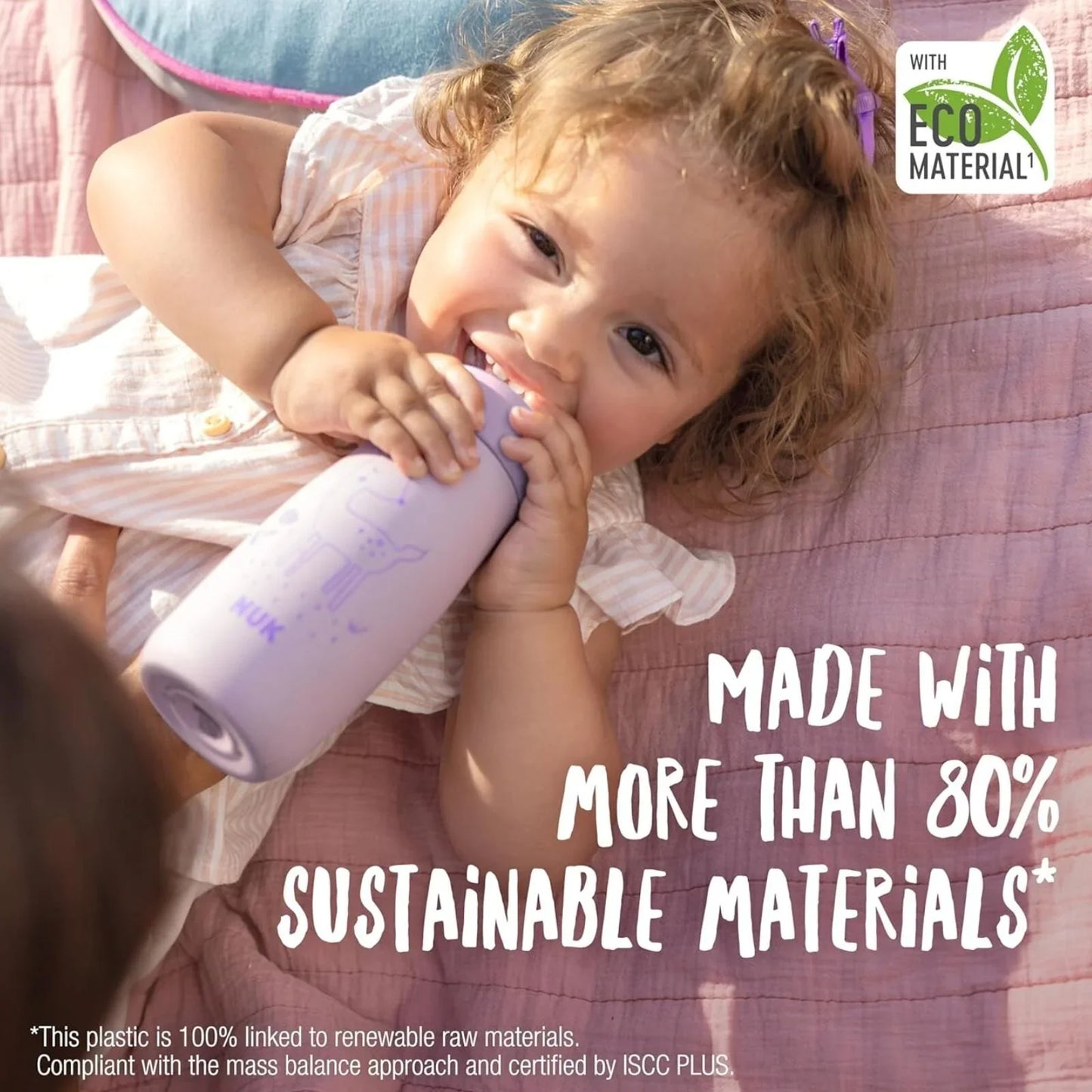 NUK Mini-Mee Flip Cup with 2-in-1 Cup 12+ months 450ml - Mint