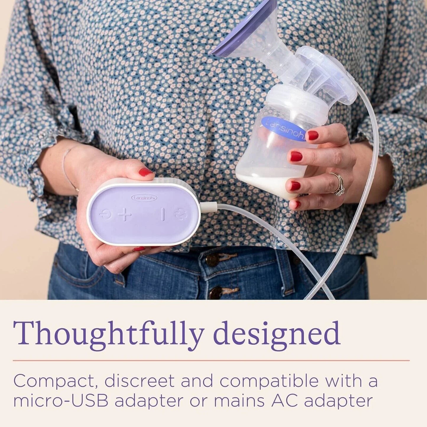 Outlet - Lansinoh Compact Single Electric Breast Pump