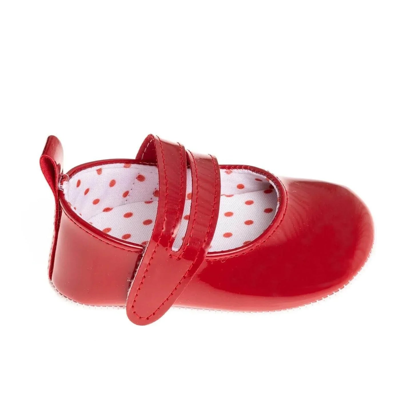 Papulin Baby Girl Booties - Red