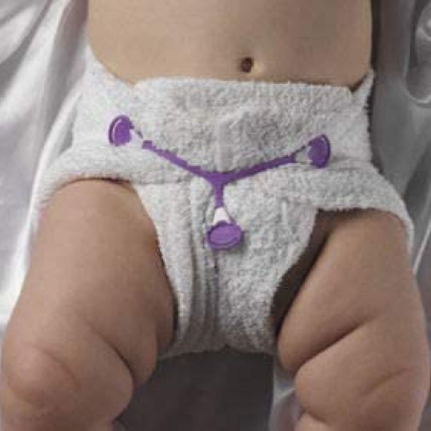 Nappi Nippas No Pin Fasten - Purple