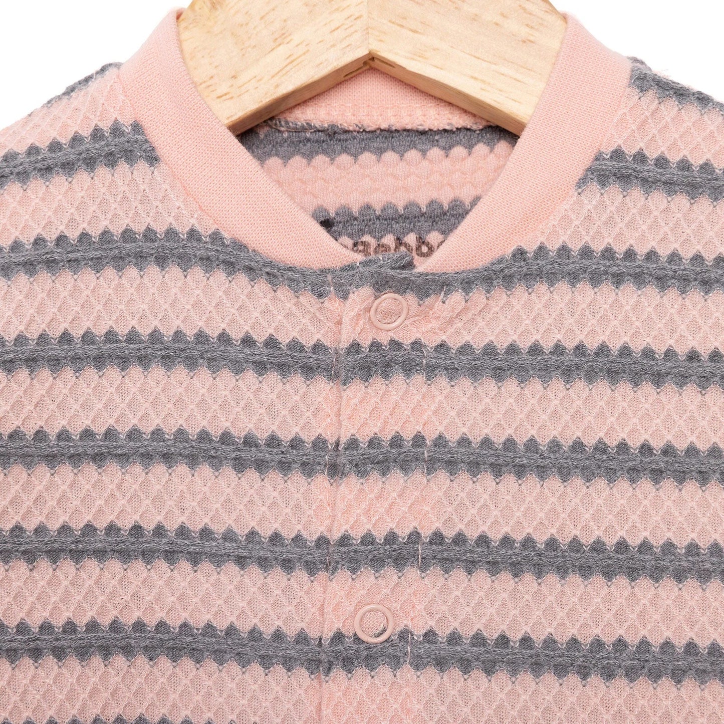 Bebbek Girl Footed Jumpsuit - Salmon