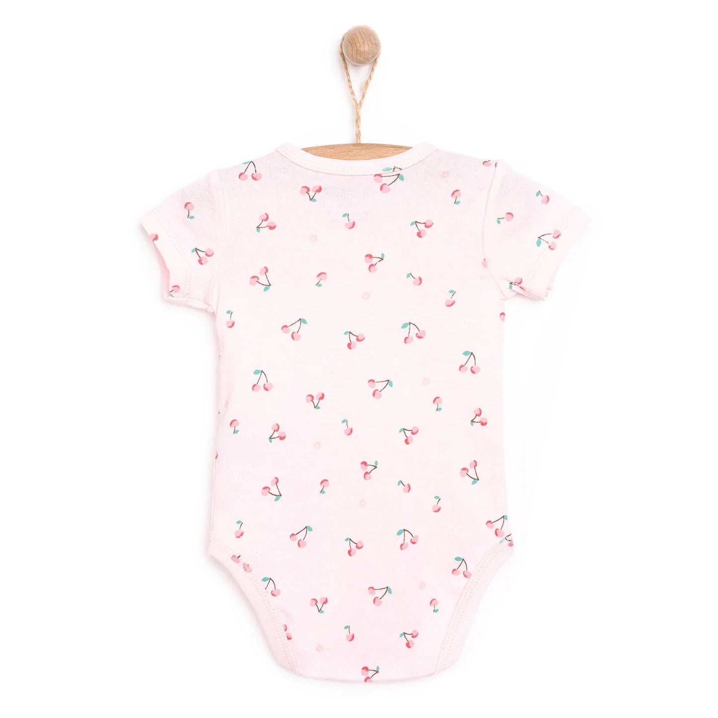 HelloBaby Girl Short Sleeve Bodysuit - Pink