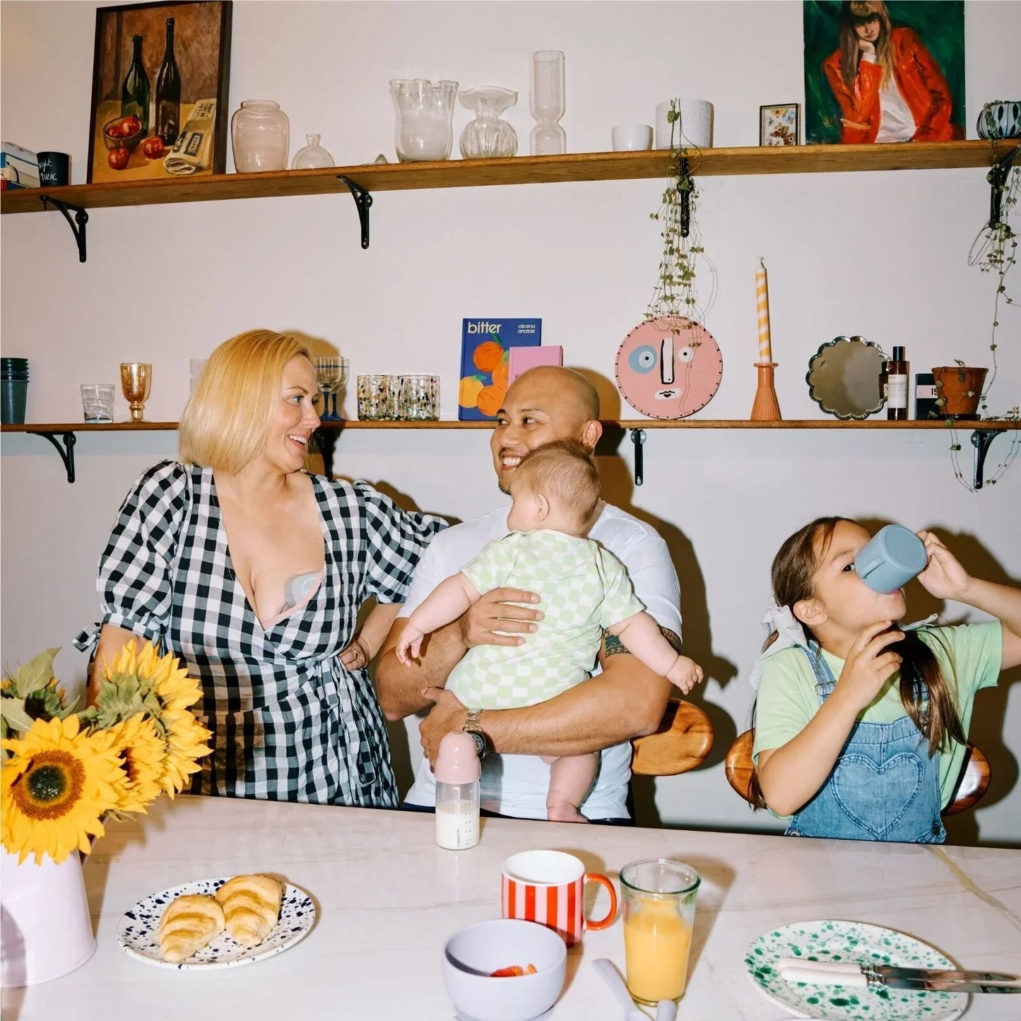 Pippeta Wearable Electric Breast Pump - Sea Salt