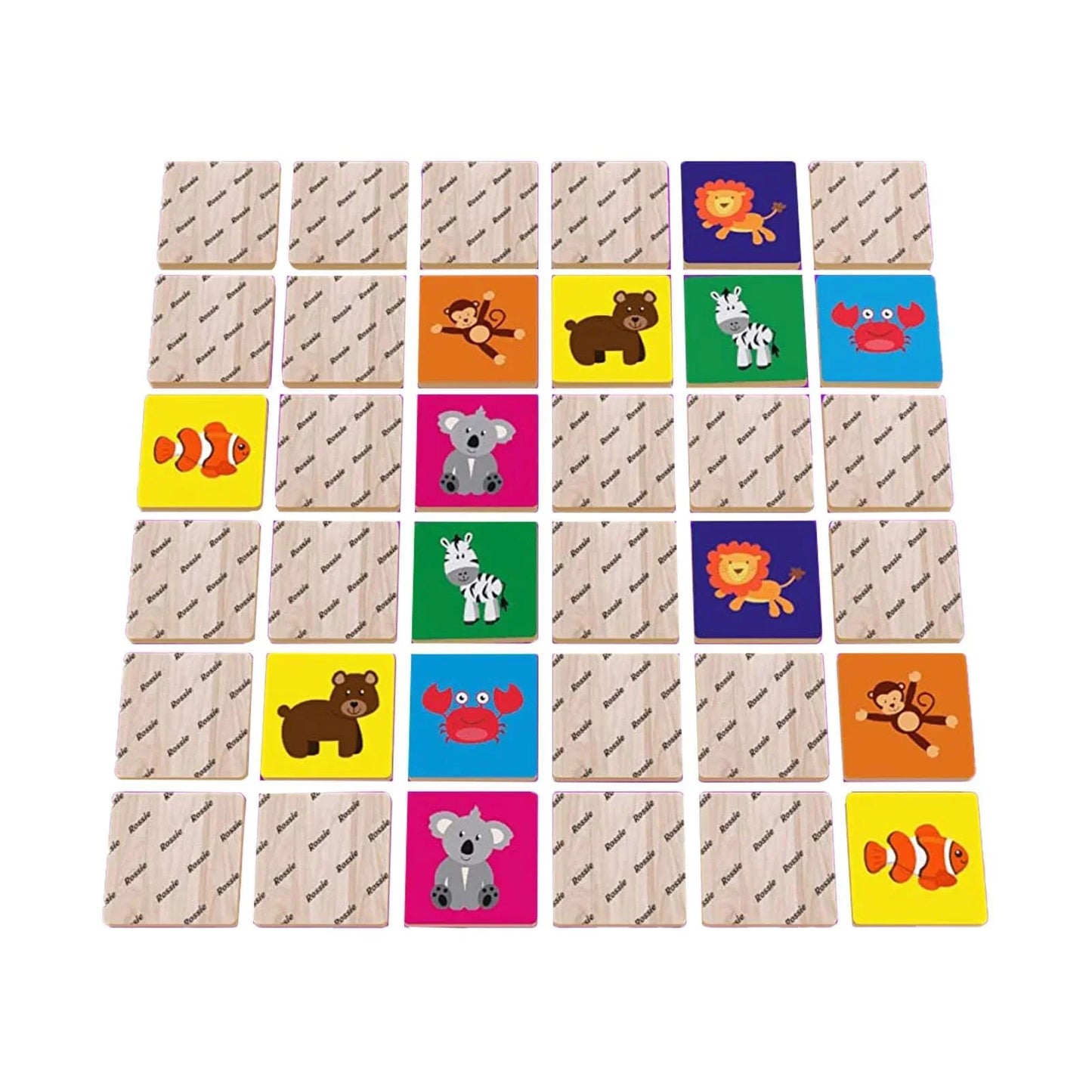 Rossie Wood Memory Game