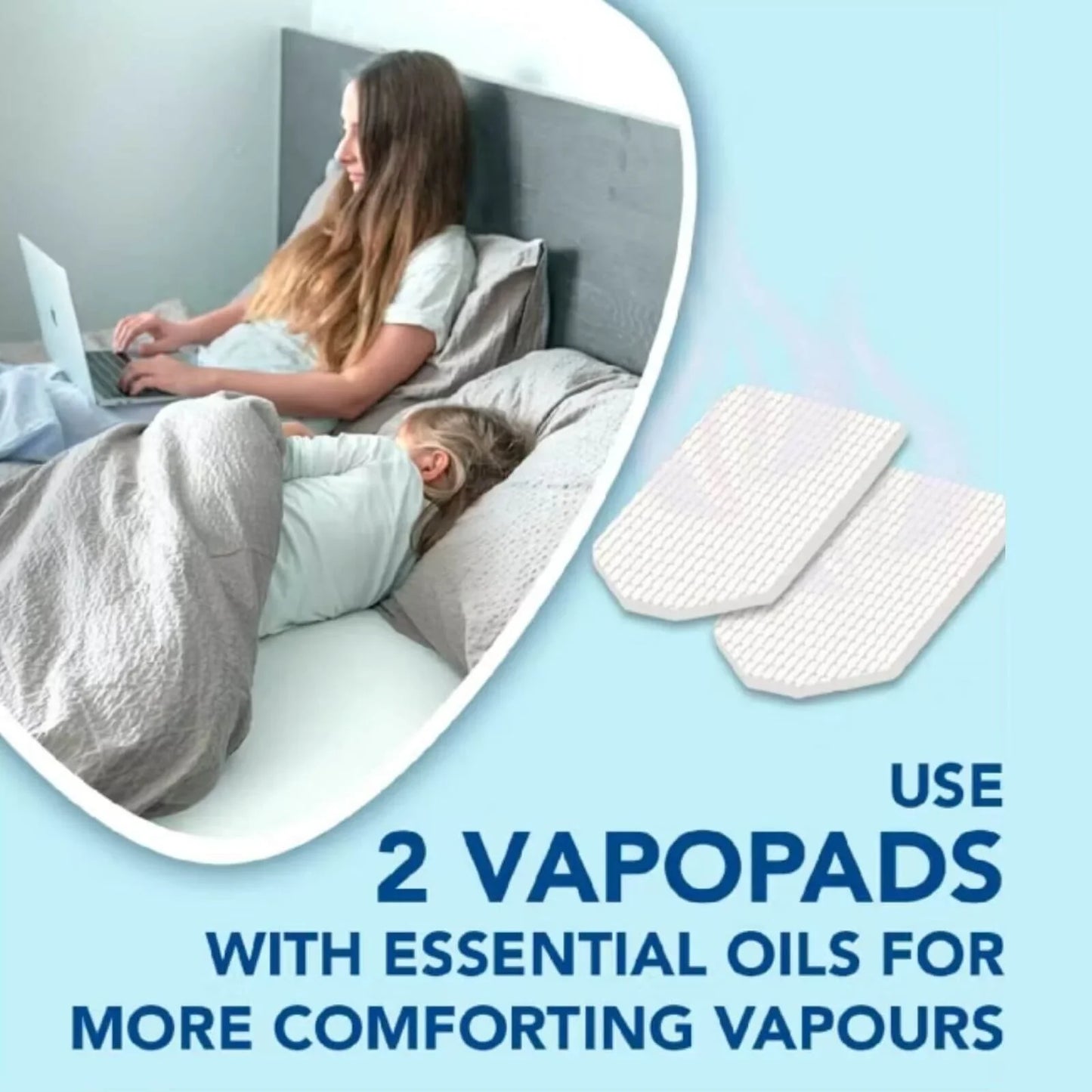 Vicks Rsmry & Lvndr Scent Pads