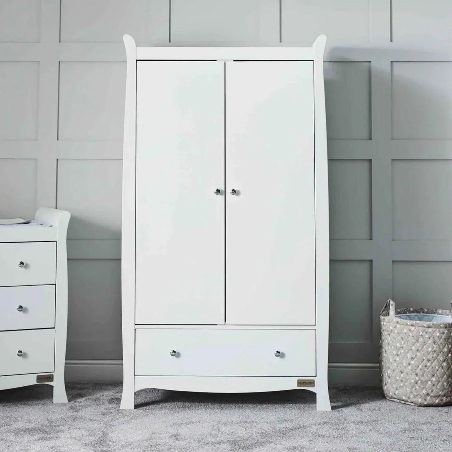 Ickle Bubba Snowdon 4-in-1 Mini Furniture Set Fibre Mattress 3 pcs - White