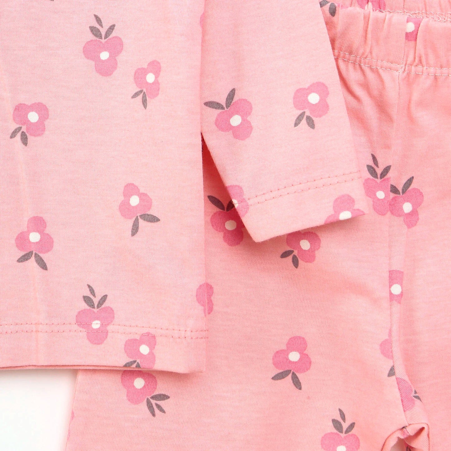 HelloBaby Basic Baby Girl Pyjamas Set - Powder